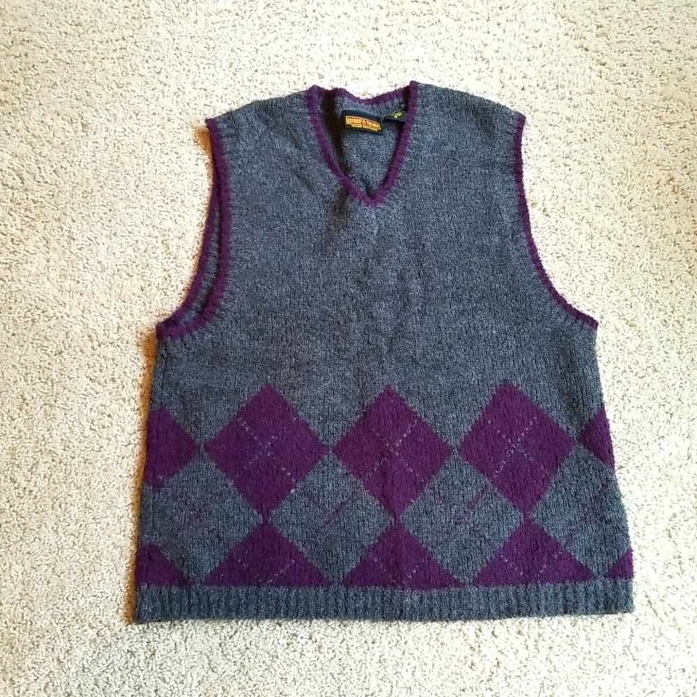 Oxford & Fulham Wool sweater vest